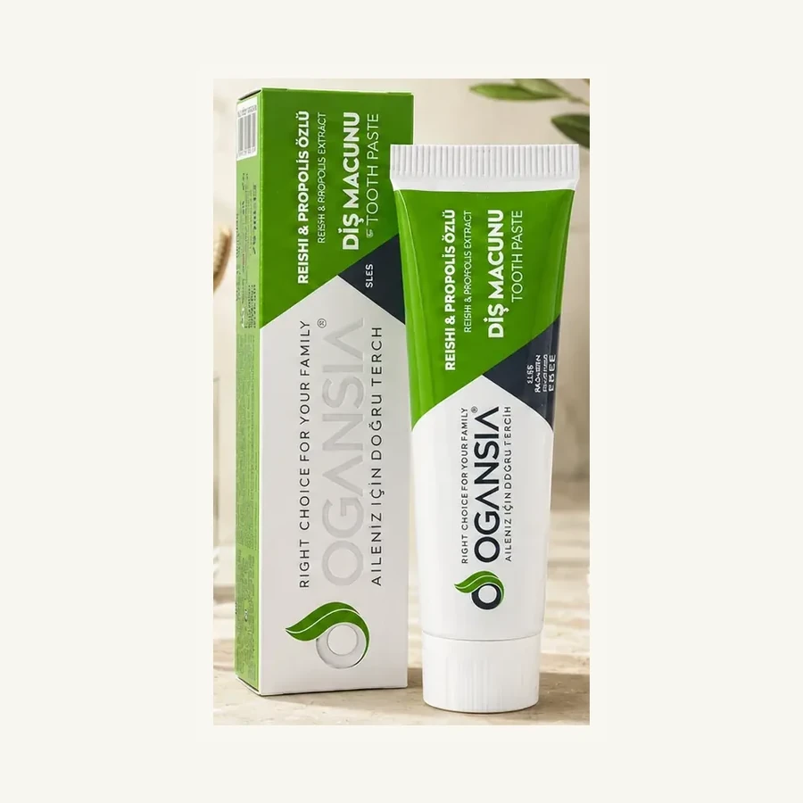 Ogansia Reishi & Propolis Özlü Diş Macunu
